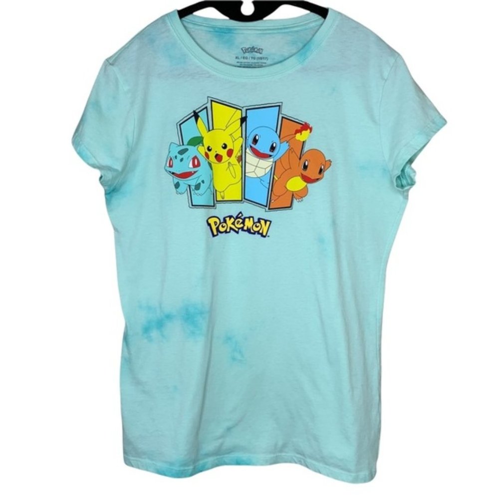 Pokémon tie dye graphic tee